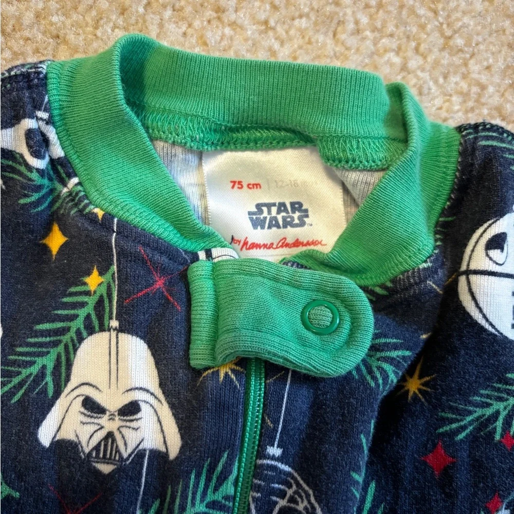 Hanna Andersson Star Wars Pajamas Size 12-18 Months